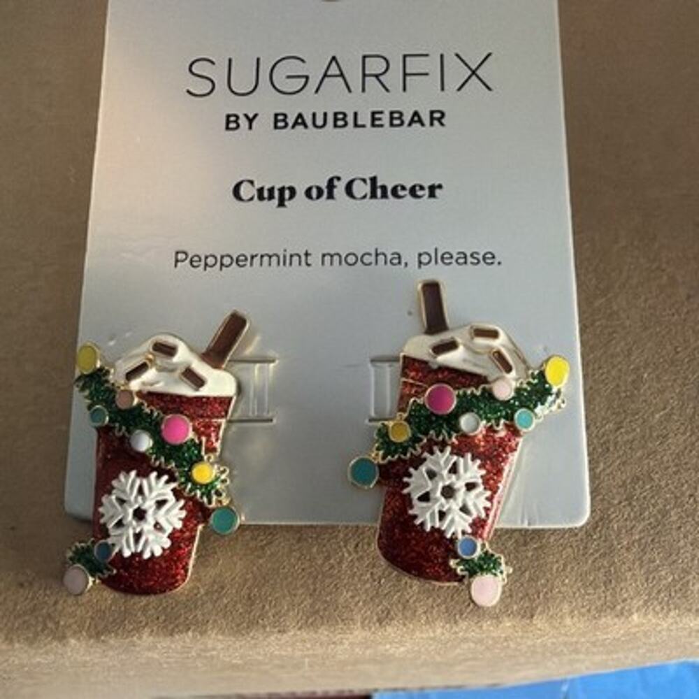 Sugarfix by Baublebar Cup of Cheer Latte NWT